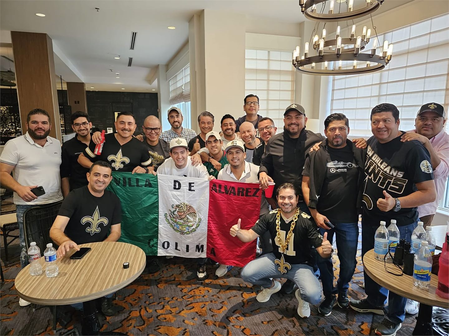 Recuerdo de los viajes de Villanos NFL