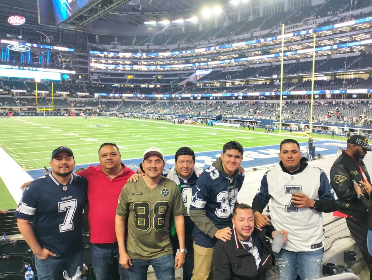 Recuerdo de los viajes de Villanos NFL